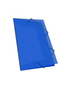 Carpeta 3 Solapas+Elastico A5 PVC Rayado 20x25