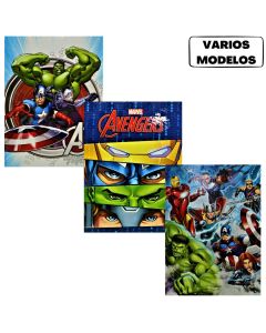 Cuaderno chico 50 hojas Avengers 'Varios modelos'