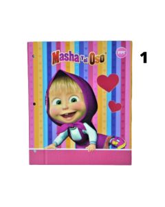 Carpeta N°3 2 tapas Masha Y el Oso