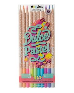 Lapices Largos Dulce Pastel x10 unidades