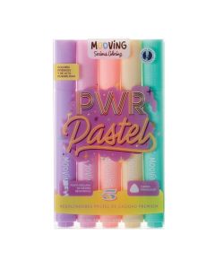 Resaltadores PWR Pastel x5 Unid.