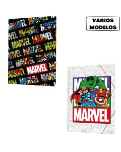 Carpeta 3 Solapas+Elastico Oficio Marvel 'Varios modelos'