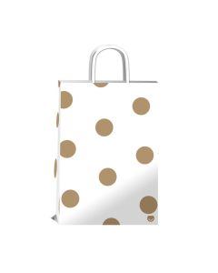 Bolsa fantasia Gold Dots 14x8x20