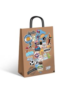 Bolsa fantasia Cultura Argento 22x10x30