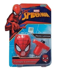 Trompo luminoso spiderman