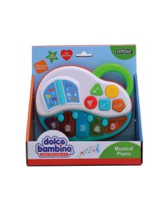 Piano Musical Interactivo con Luz y Sonidos