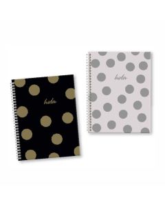 Cuaderno A4 96 Hojas Rayadas Lunares