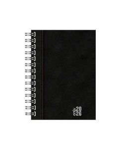 Agenda 2026 Diaria 16x22 Uomo Black