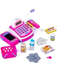 Caja registradora juliana con luz y sonido