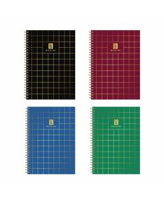 Cuaderno A4 90 Hojas Rayadas Tapa Dura Uomo
