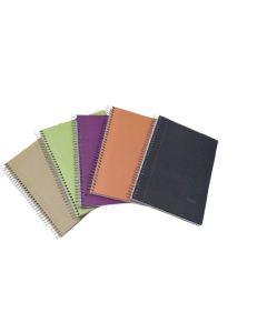 Cuaderno 16x21 Tapa Dura 100 Hojas Espiralado
