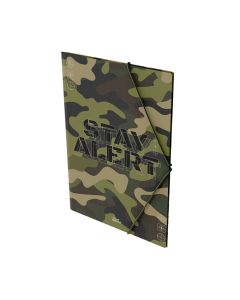 Carpeta 3 solapas oficio Stay Alert