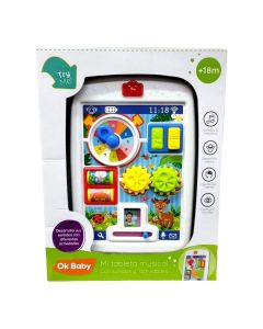 Tablet Didactica Bebe Con Sonido (Okbb0365)