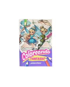 Libro Coloreando - Fantasia