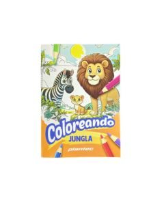 Libro Coloreando - Jungla