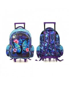 Mochila con Carro 18' Mariposa