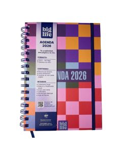 Agenda 2026 Espiral Optica 2 Semana a La Vista 16 X 21 Cm 190Hjs