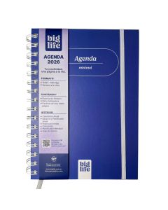 Agenda 2026 Espiral Minimal 2 Semana a La Vista 16 X 21 Cm 190Hjs