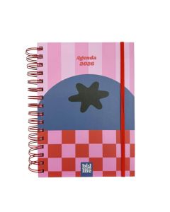 Agenda 2026 Retro Pastel Diaria Dia Por Dia 398 Paginas 15X21CM