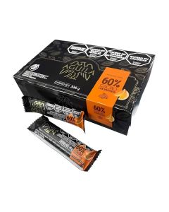 Barrita Chocolate Aguila 60% Cacao Naranja 14g