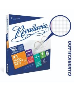 Repuesto Nº3 288 Hojas Cuadriculadas