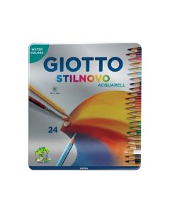 Lapices de colores Acuarelables x24 unidades en Lata