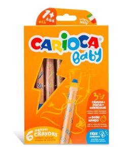 Crayones Carioca Baby x6 unid.