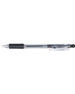 Boligrafo retractil tip top negro