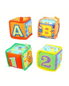 Cubo Sonajero Cutie peluche