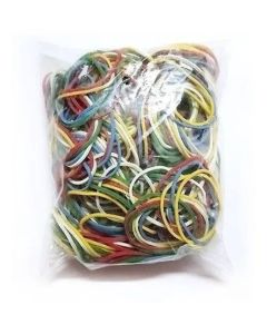 Bandas elasticas de colores varios 100 gr.