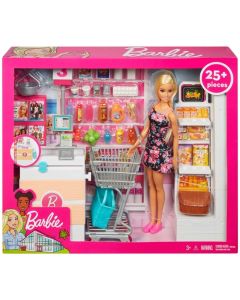 Muñeca Barbie Set de Supermercado