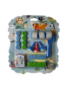 Set de Sellos Animalitos y Sellos rollito