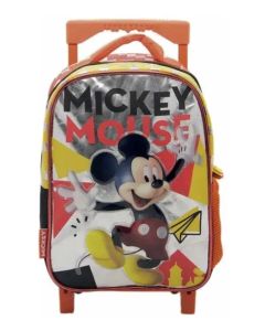 Mochila con Carro 12´´ Mickey Mouse