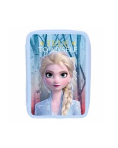 Cartuchera 1 piso Frozen 3D