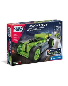 Vehiculo Para Armar Retrofriccion 2 Modelos En 1 Ft713