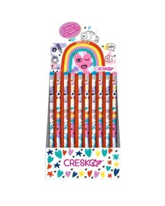 Lapiz con goma arco iris