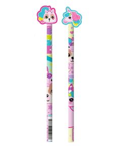 Lapiz con goma forma simones