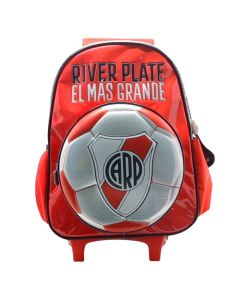 Mochila con carro river plate 16´´