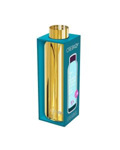 Botella Dorada acero doble cuerpo 630 ML