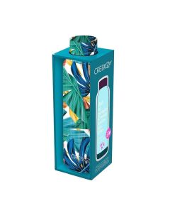 Botella Flores acero doble cuerpo 630 ML