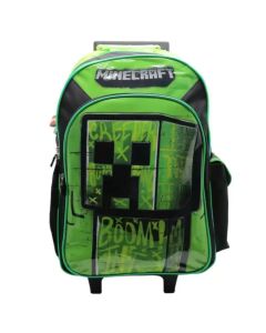 Mochiila con carro 18' minecraft creeper