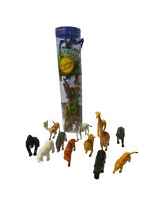 Animales Selva En tubo x12