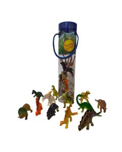 Animales Dinosaurio En tubo x12