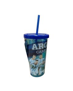Vaso Plastico con sorbete Afa 680 ml (AF030)