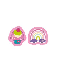 Goma Fantasia CupCake / Arco Iris 'Varios Modelos' (CK837)