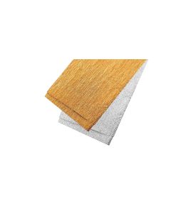 Papel Crepe Metalizado brillante Dorado y Plateado