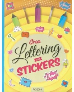 Crea Lettering con stickers
