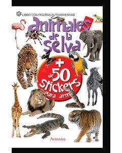 Animales de la selva + 50 stickers