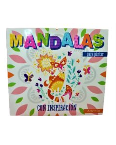 Libro mandalas para pintar con inspiración zorro