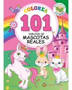 colorea 100 dibujos de mascotas reales